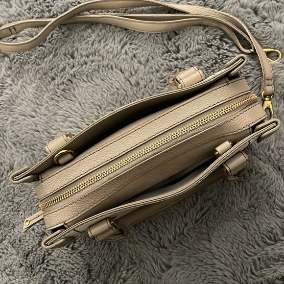 Fossil Claire Mini Satchel in Snakeskin Texture - Picture 5 of 15